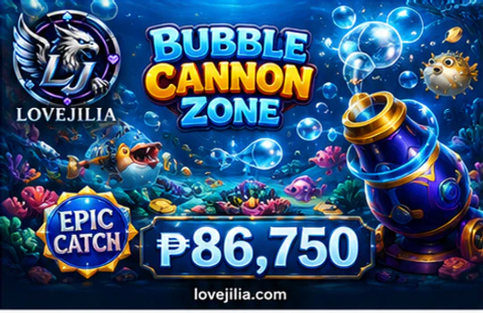 LOVEJILI fishing arena with moving targets and cannon controls