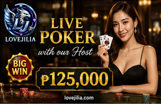 LOVEJILI live casino table selection and dealer view