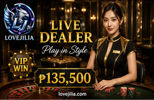 LOVEJILI live casino table selection with dealer preview and pace cues
